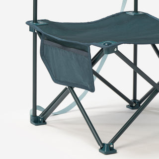 Lav campingstol, sammenfoldelig og kompakt, 100