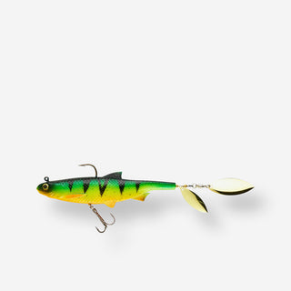 Twister SHAD med skovl til rovfiskeri ROACHSPIN 150 FIRETIGER
