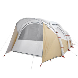 Campingtelt med oppustelig struktur 5 pers. 2 kabiner Air Seconds 5.2 Fresh & Black