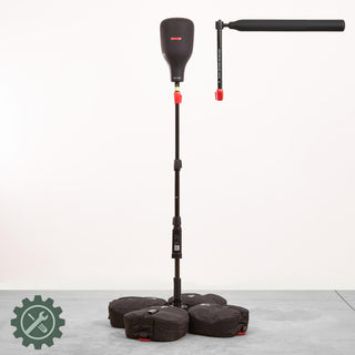 Høj benstruktur, reservedel til boks, punching ball + reflexbar