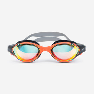 Svømmebriller spejlglas Speedo Biofuse 2.0 sort-orange