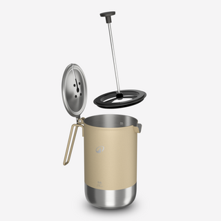 Bærbar kaffekande 3-i-1 til camping, kedel og tekande, 0,6 l - 0,8 l, rustfrit stål