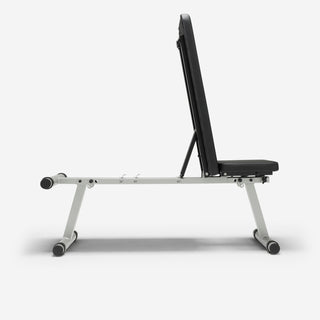 Bodybuildingbænk, sammenklappelig, med hældning/deklination Bench 500