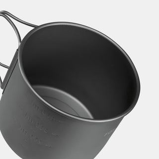 Krus i titanium til trekking, 0,40 L, MT900