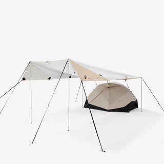 Multifunktionelt læskur Camping Fresh XL med 4 stænger