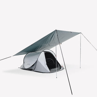 Multifunktionelt læsejl til camping størrelse L