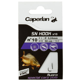Bundne kroge til fiskeri SN Hook Fluorocarbon Carp Pole
