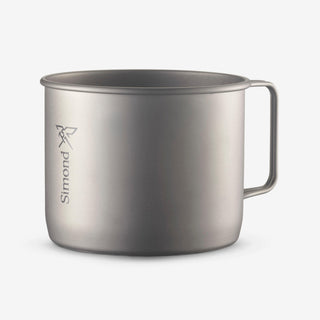 Krus i titanium til trekking, 0,40 L, MT900