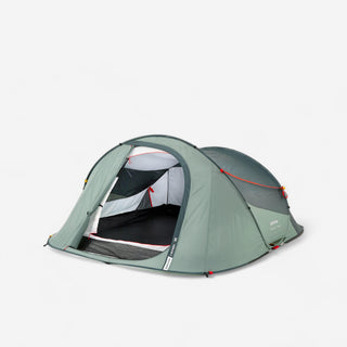 Pop op-campingtelt til 3 personer, 2 Seconds blå
