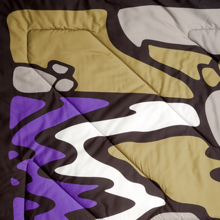 Campingtæppe 3-i-1, 175 × 135 cm, varmt og alsidigt