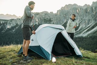 Pop op-campingtelt til 2 personer, 2 Seconds easy Fresh & Black