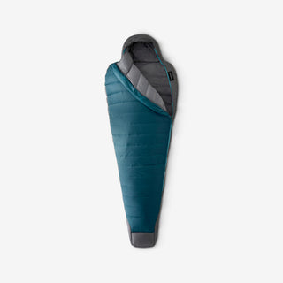 Sovepose til trekking 10 °C i dun, let og kompakt, MT900