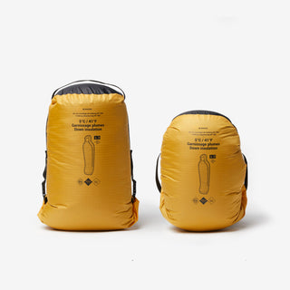 Sovepose til trekking 5°C i dun, let og kompakt, MT900