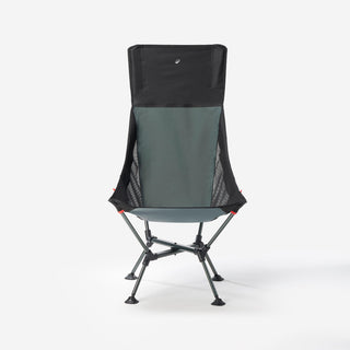 Lav campingstol, ultrakompakt, med høj ryglæn, 900 XL