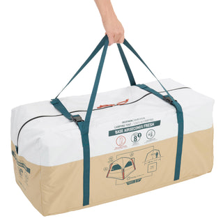 Opholdstelt med oppustelig struktur Camping Base Air Seconds Fresh 8 personer