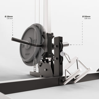 Alsidigt bodybuilding-stativ, Power rack 900