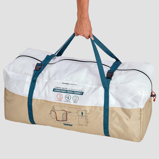 Opholdstelt med oppustelig struktur AIR SECONDS Base Connect Fresh 6 personer