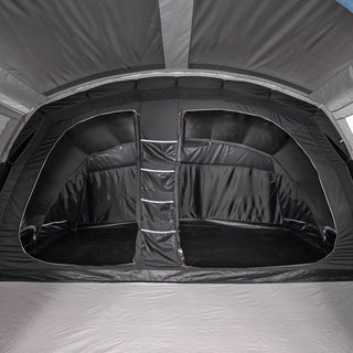 Campingtelt til 5 personer med 2 kabiner, Fresh & Black, Arpenaz 5.2