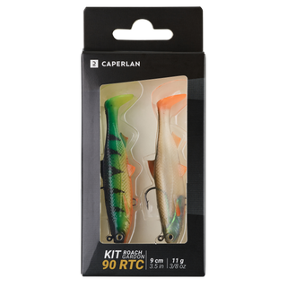 Sæt bløde jigs Shad Set Roach 90 RTC