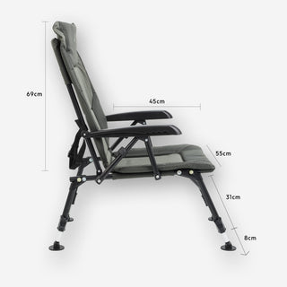 Levelchair 500 stol til karpefiskeri
