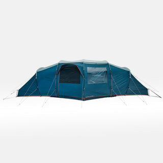 Campingtelt til 8 personer med 4 kabiner, Arpenaz 8.4