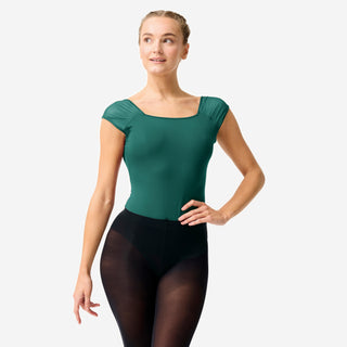 Ballet-body med korte ærmer Pige/Dame