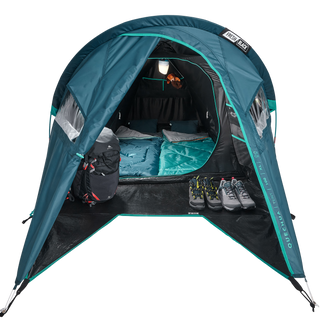 Campingtelt 2 personer, MH100 XL Fresh & Black