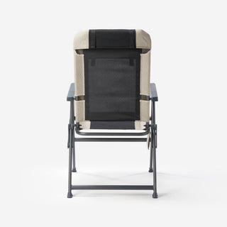 Foldbar campingstol af liggestolstype, indstillelig i 5 positioner, ultrakomfortabel