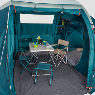 Campingtelt 4 personer 2 kabiner, Arpenaz 4.2