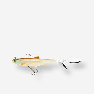 Twister SHAD med skovl til rovfiskeri ROACHSPIN 150 FIRETIGER