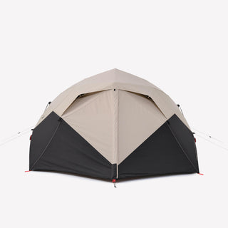 Campingtelt i polybomuld 3 personer, 2 Seconds Easy