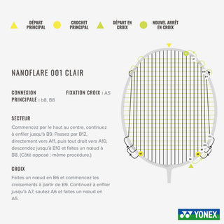 Badmintonketcher Nanoflare 001 Clear
