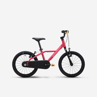 Cykel 16 tommer 4-6 år DISCOVER 900 Beige børn