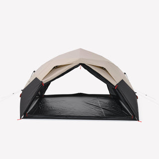 Campingtelt i polybomuld 3 personer, 2 Seconds Easy