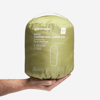 Sovepose til camping 10°C, let og kompakt, børn