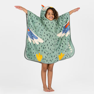 Badeponcho Papegøje Baby
