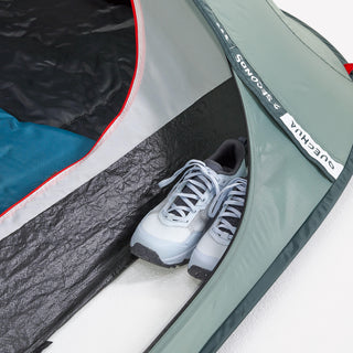 Pop op-campingtelt til 3 personer, 2 Seconds blå