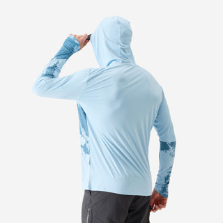Anti-UV fiskerbluse 500 med hætte UPF 50+