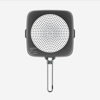 Grillpande til camping 900 med sammenklappeligt håndtag 25 × 25 cm