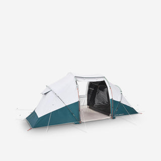 Campingtelt til 4 personer med 2 kabiner, Fresh & Black, Arpenaz 4.2