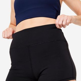 Højtaljede shorts Moderne dans Dame