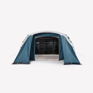 Campingtelt til 6 personer med 3 kabiner, Fresh & Black, Arpenaz 6.3