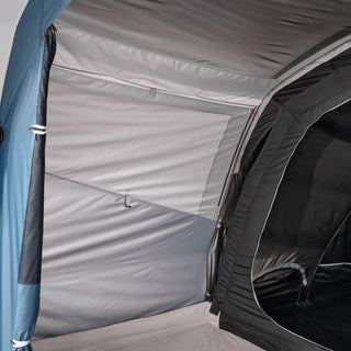 Campingtelt til 5 personer med 2 kabiner, Fresh & Black, Arpenaz 5.2
