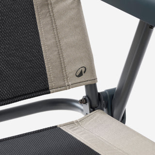 Foldbar campingstol af liggestolstype, indstillelig i 5 positioner, ultrakomfortabel