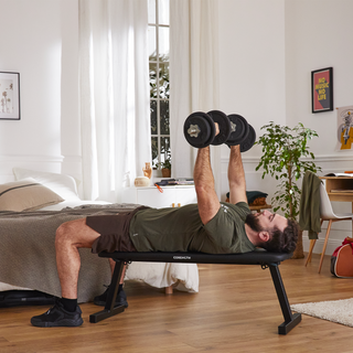 Sammenklappelig bodybuildingbænk BENCH 100