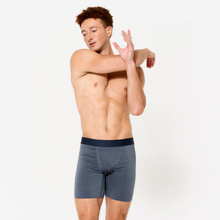 Lange sømløse boxershorts Herre