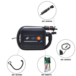 Elektrisk pumpe 1-15PSI 12V til SUP og kajak PEHP 50