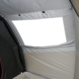 Oppusteligt campingtelt Air Seconds 4.1 Fresh & Black til 4 personer