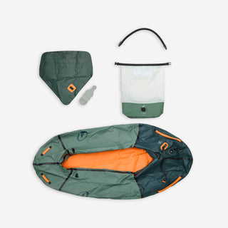 Oppustelig kajak Packraft 100 til flod TPU PR100 1 person