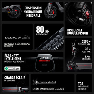 Elløbehjul Segway Ninebot MAX G3 E